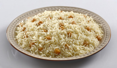 Chana Pulao, Rice with Chickpeas