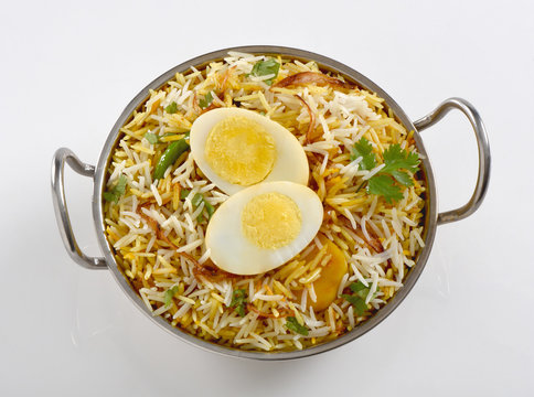 Egg Biryani or Egg Pulao