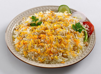 Chana Pulao, Rice with Chickpeas