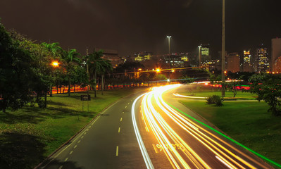 Light Trail at Aterro do Flamengo