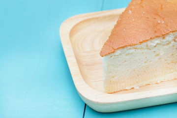 Homemade cheesecake - healthy summer dessert pie cheesecake.