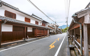 萩城下町の風景