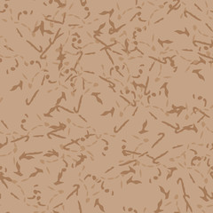 UFO military camouflage seamless pattern in different shades of beige and brown colors