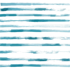 Vector pattern with hand drawn watercolor textured brush strokes and stripes hand painted.