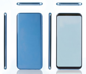 Generic blue smartphone