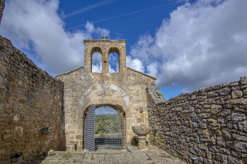 ruinas de Castelo Mendo, pueblo histórico en el distrito de Guarda. Portugal. © DoloresGiraldez