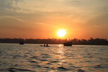Sonnenuntergang in &Auml;gypten