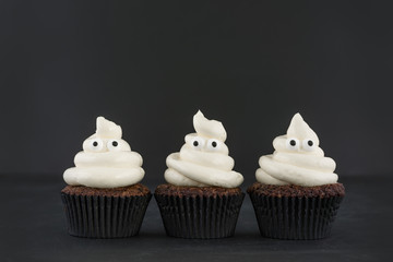 Halloween cupcakes Poop cupcakes.. Ghost. Boo