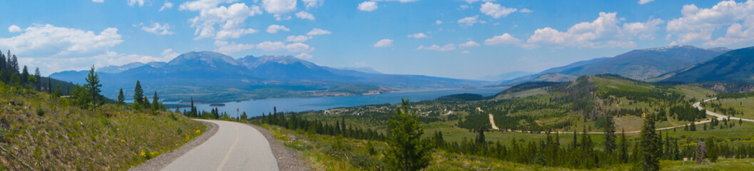 Bike Trail Panorama