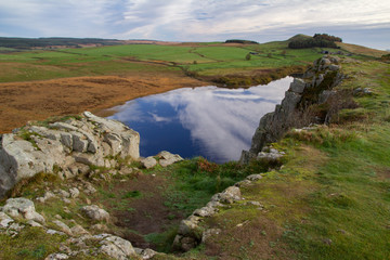 Crag Lough on Hadrian's Wall