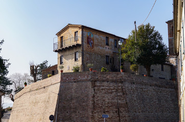 Obraz premium Castello di San Pietro in Musio Arcevia