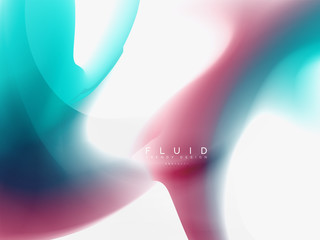 Background abstract fluid colors design