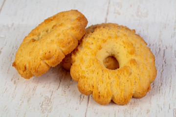 Delicious sweet shortbread