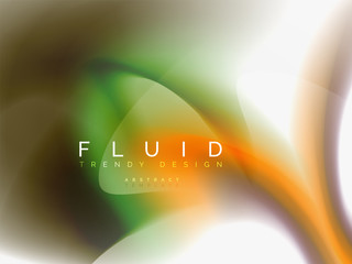 Background abstract - liquid colors wave flow