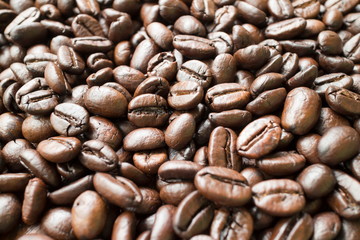 Fototapeta premium Coffee beans background.