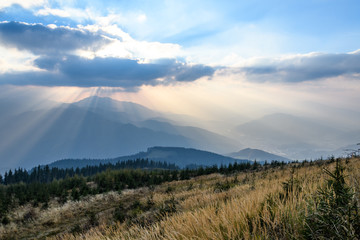 Fototapeta premium Landscape seen from 