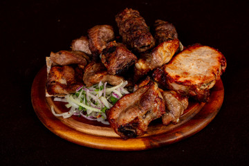 Shashlik kebab set