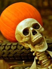 zombie, spaventapasseri, halloween