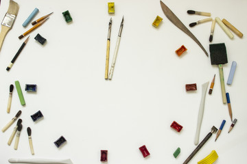 watches from art materials