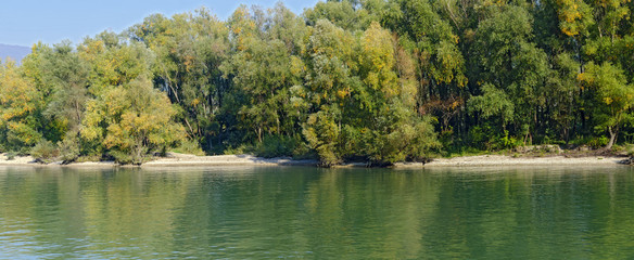 bank of the river Danube