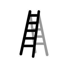 Ladder graphic design element vector illustration isolated