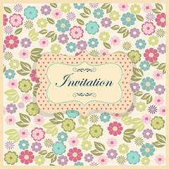 Romantic art hand drawing pattern for invitation, greeting, album, illustration, happy birthday kid card, old label, frame, gift, backdrop, design element.