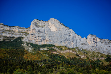 Fototapeta premium La Chartreuse vue depuis Saint Hilaire