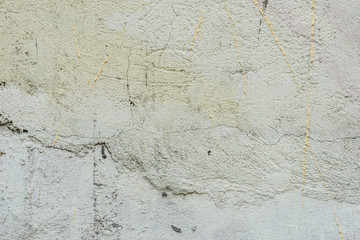 Wall fragment with scratches and cracks. It can be used as a background