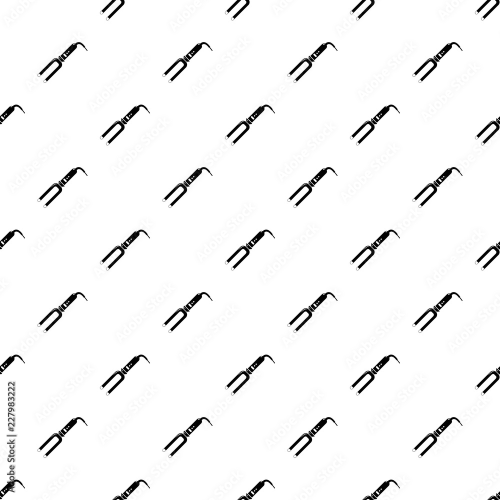 Poster hair curl pattern vector seamless repeating for any web design