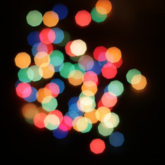 abstract bokeh christmas background