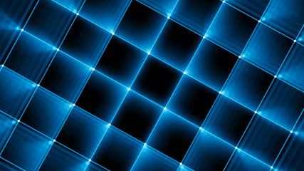 Block chain concept. Network connection. 3D Rendering. Big data visualization. 4k rendering.