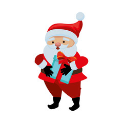 cute santa claus character