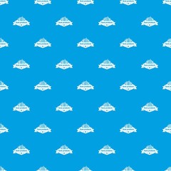 Farm products pattern vector seamless blue repeat for any use