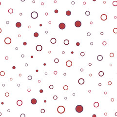 Light Pink, Red vector seamless cover with spots.