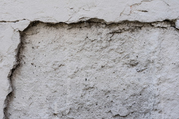 Wall fragment with scratches and cracks. It can be used as a background