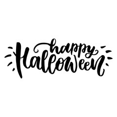 Halloween lettering