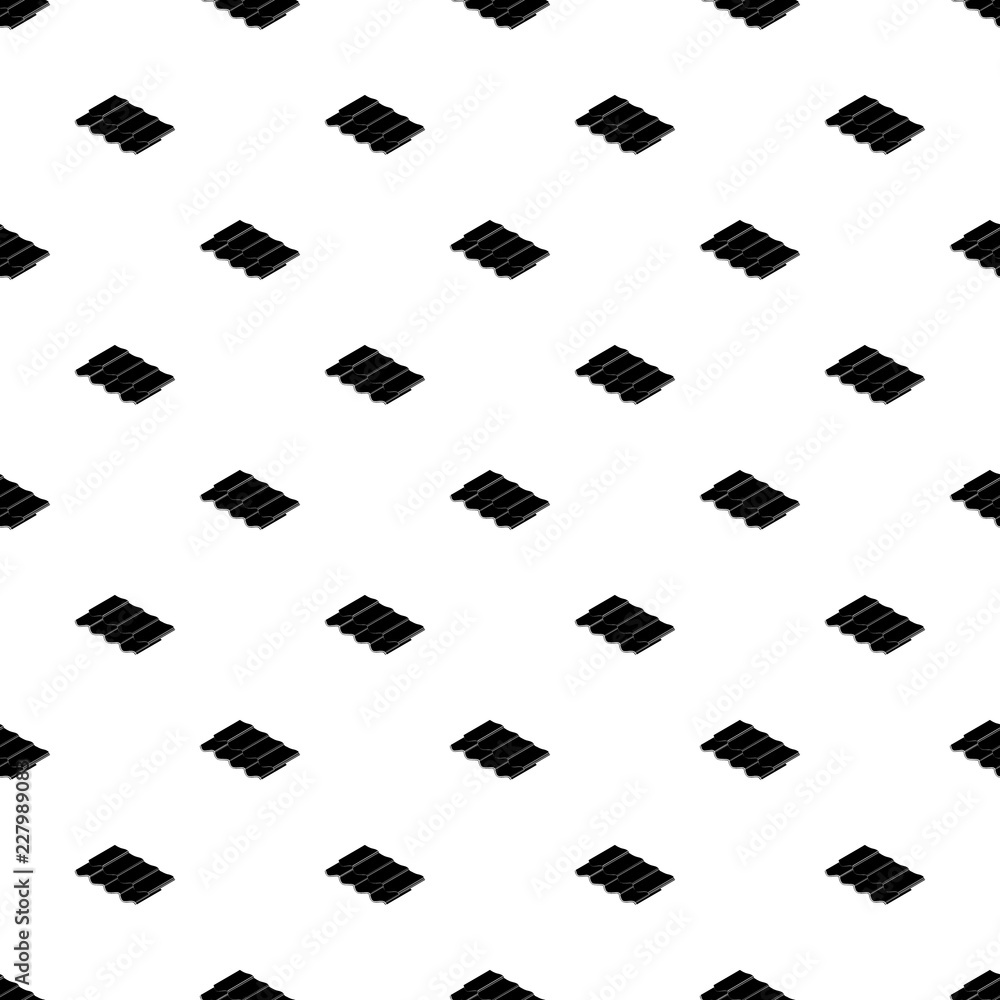Poster Metal tile pattern vector seamless repeating for any web design