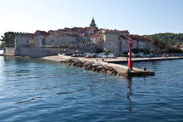 Hafen von Korcula - Kroatien