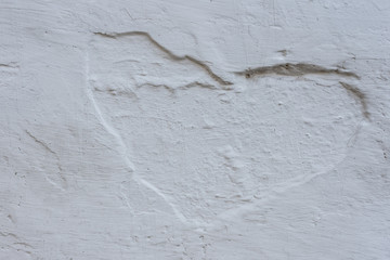 Wall fragment with scratches and cracks. It can be used as a background