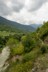 The valley of Aran in the Pyrenees, Lleida