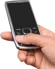 Holding a keyboard based smart phone