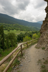 The valley of Aran in the Pyrenees, Lleida