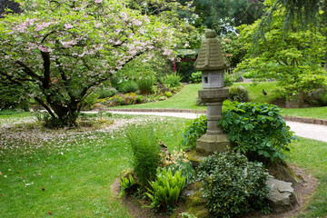 Japanese garden.  Leverkusen.May