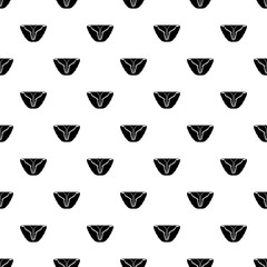 Vintage bikini pattern vector seamless repeating for any web design