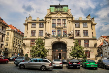 Fototapeta na wymiar Prag, Neues Rathaus