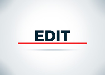Edit Abstract Flat Background Design Illustration