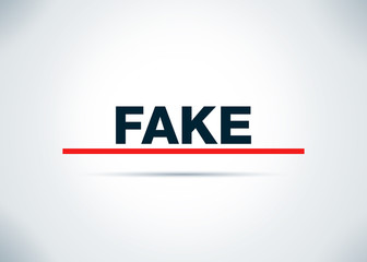 Fake Abstract Flat Background Design Illustration