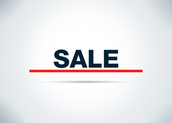 Sale Abstract Flat Background Design Illustration