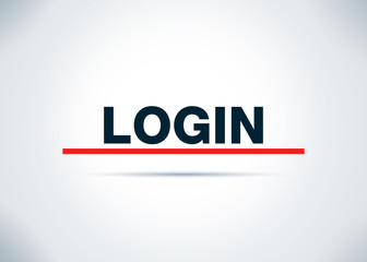 Login Abstract Flat Background Design Illustration