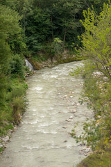 Obraz premium The valley of Aran in the Pyrenees, Lleida